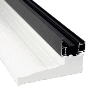 Parapet termiczny zewnętrzny POLARYT XPSolid z utwardzonego EPS – widok gotowego elementu do ciepłego montażu okien