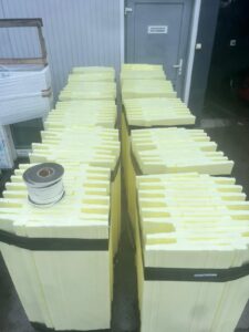 Zamówienie prefabrykowanych parapetów XPS 300 dopasowanych do systemu Veka 82, przygotowanych do ciepłego montażu